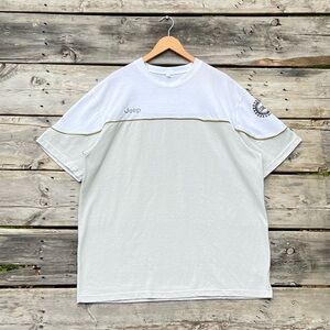 Jeep UAW Cotton Blend Colorblock Short Sleeve Tee Men’s Size XL